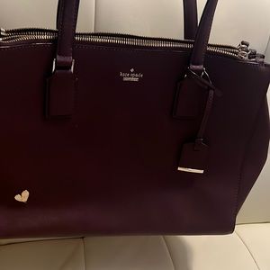 Kate Spade Deep Berry Bag.